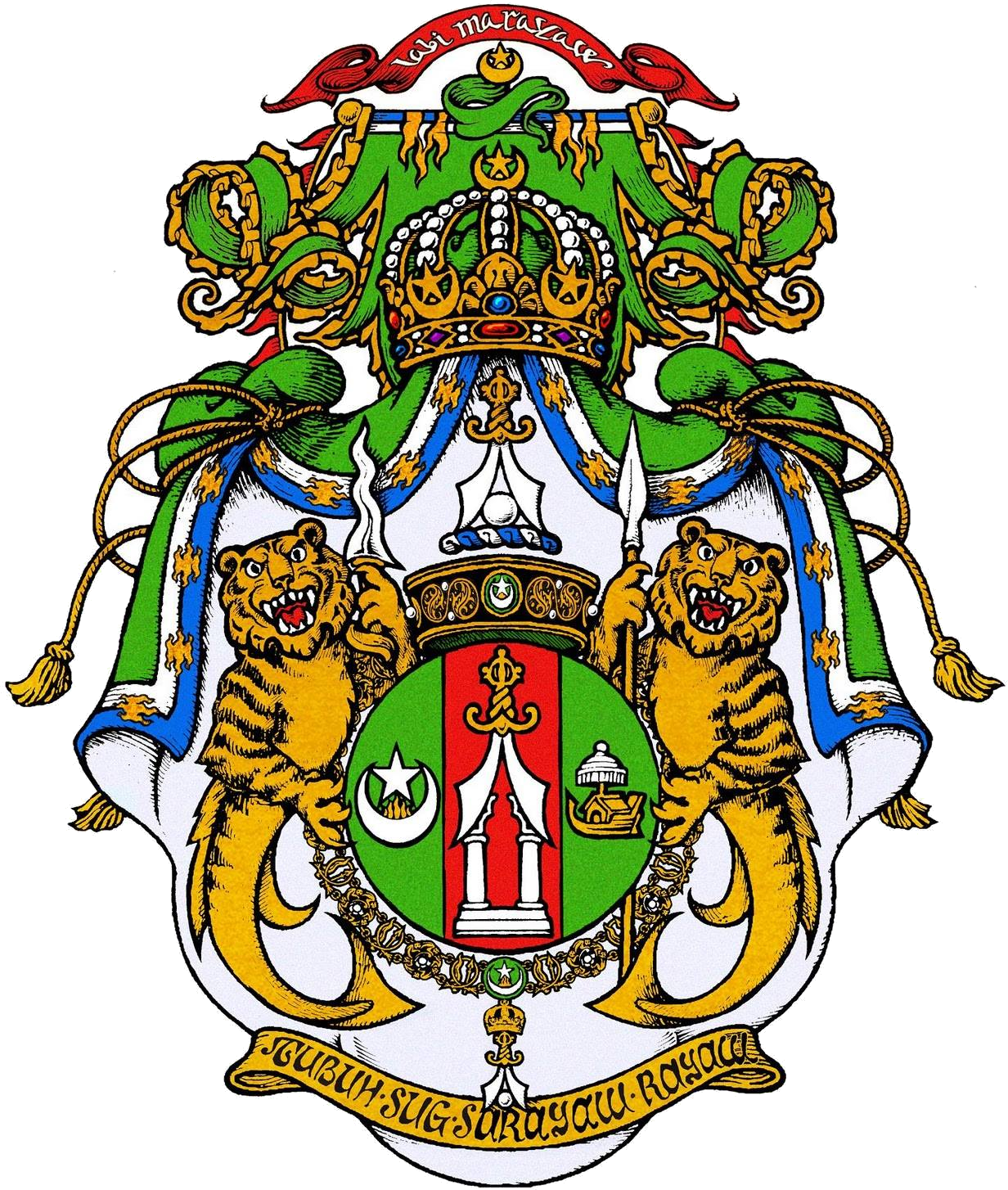 Coat of Arms of His Royal Majesty the Sultan