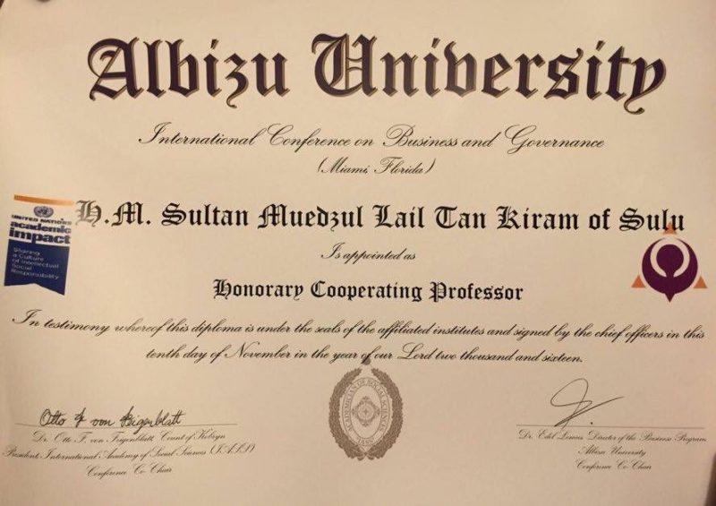 Honorary Cooperating Professor Albizu University 2016 e1589738661777
