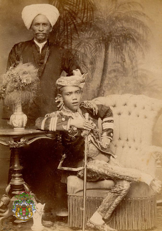 Sultan Badaruddin II reign 1881 to 1884 waterrmark 1
